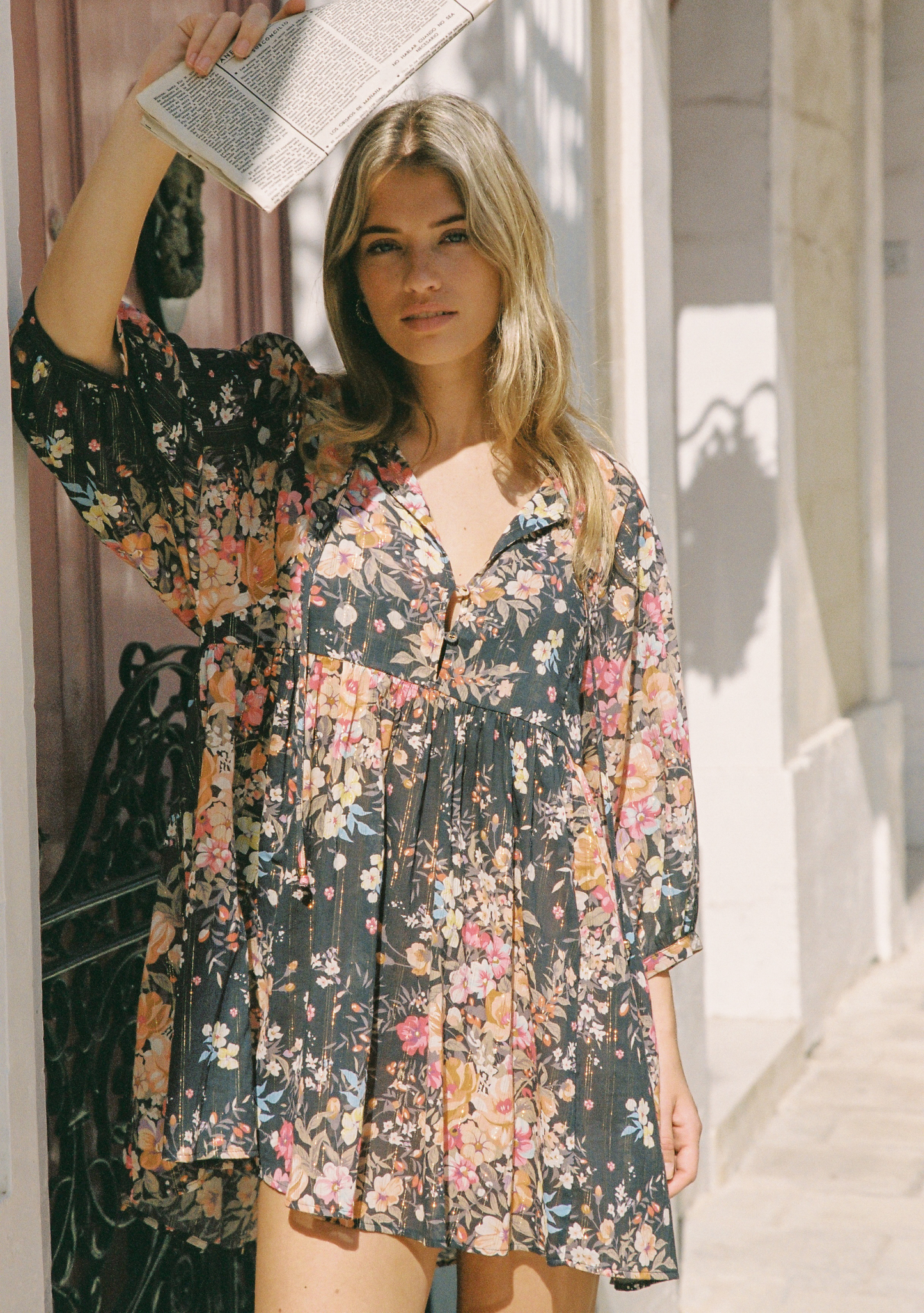Image of Dresses. Productname: Auguste The Label Audrey Mini Dress in Black colour by brand - Auguste The Label