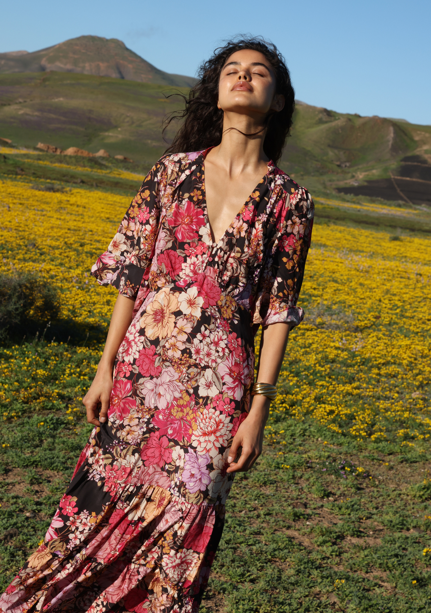 Image of Dresses. Productname: Auguste The Label Viola Maxi Dress in Black colour by brand - Auguste The Label