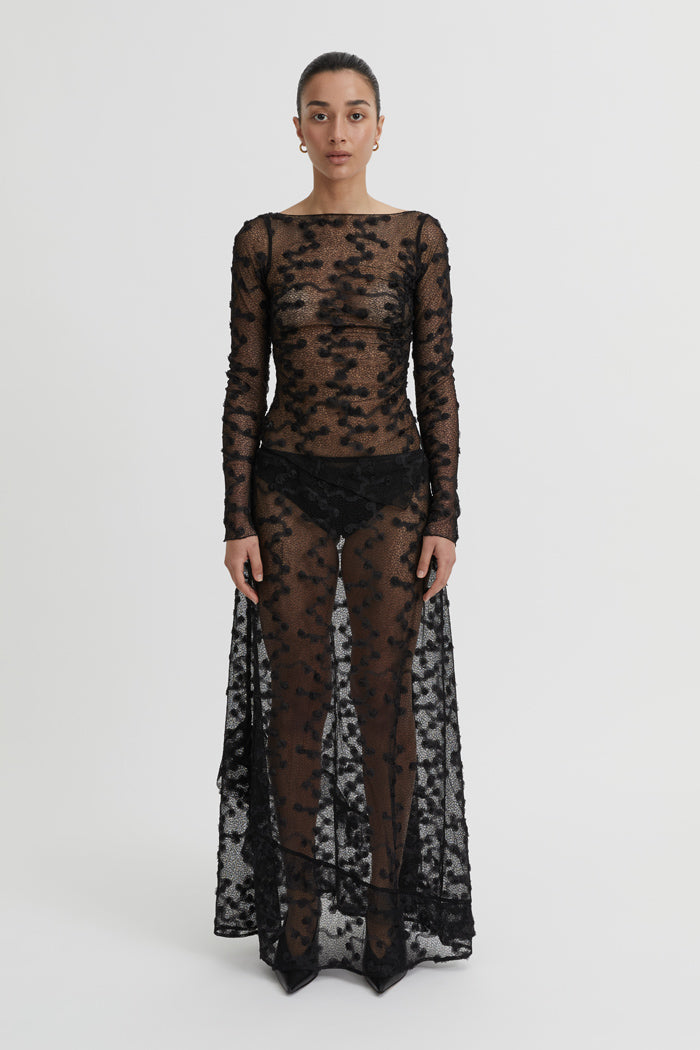 Blanca Studio Delphina Lace Skirt (Black)