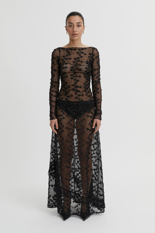 Blanca Studio Delphina Lace Skirt (Black)