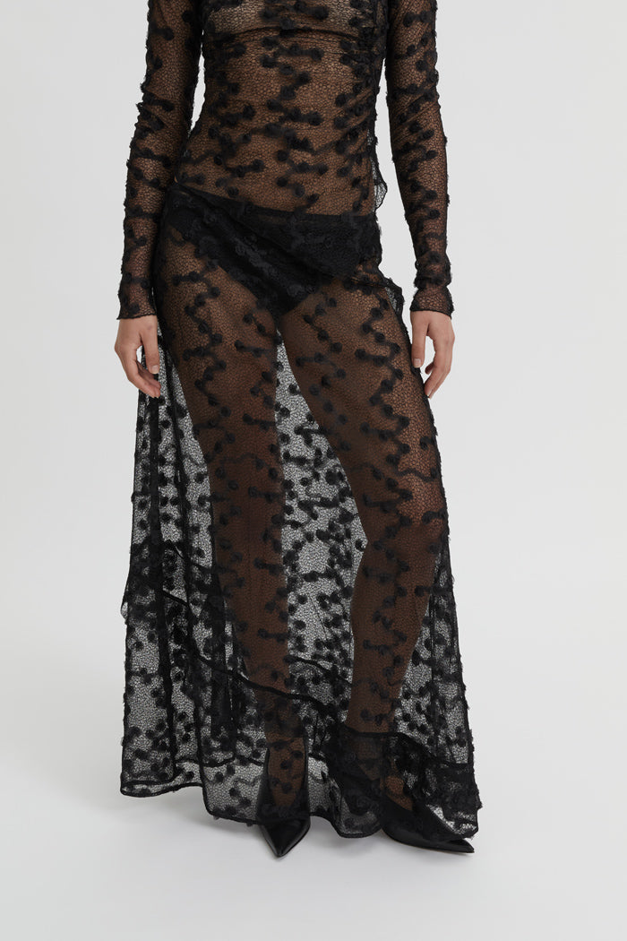 Blanca Studio Delphina Lace Skirt (Black)