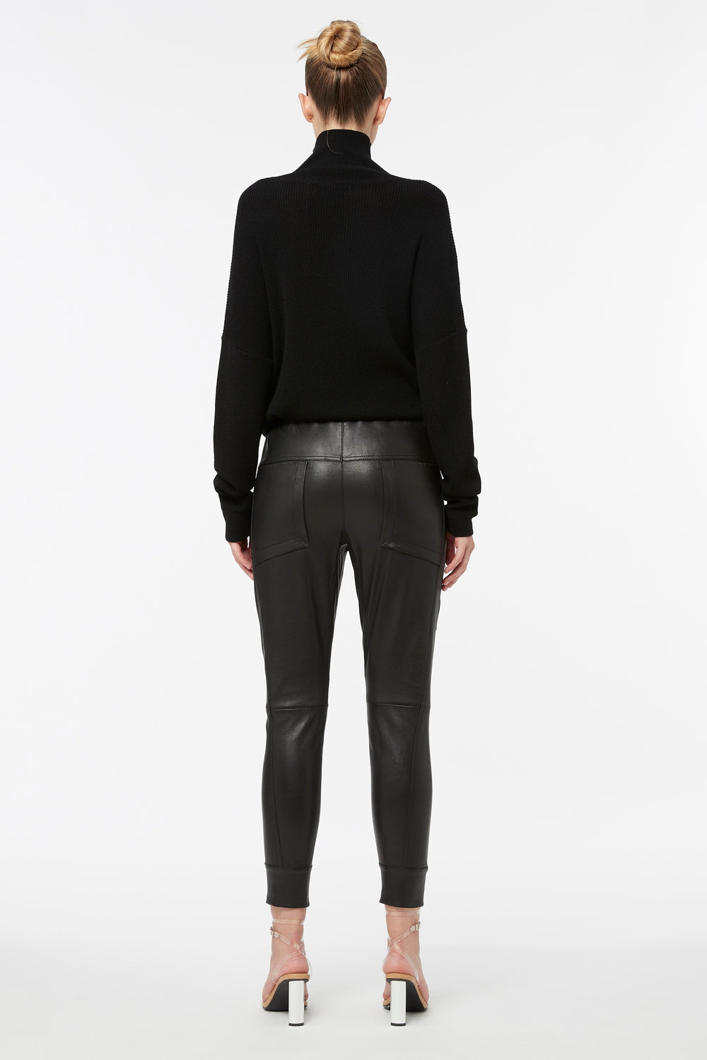 Open Season Stretch Leather Pant (Black)