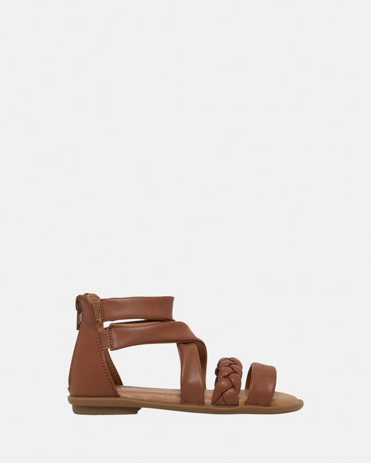 Image of Sandals. Productname: Honor Tan in Tan colour by brand - Clarks