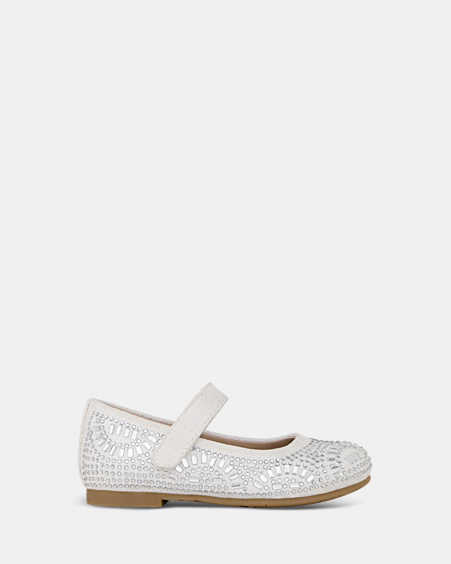Image of Footwear. Productname: Aurora II Junior White/Shimmer Multi in White, Shimmer Multi colour by brand - Clarks