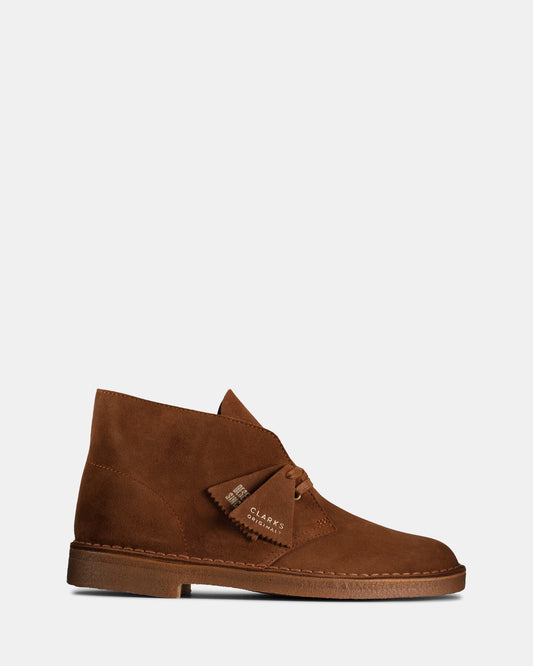 Image of Boots. Productname: Desert Boot (M) Cola Suede Ii in Cola Suede Ii colour by brand - Clarks Originals