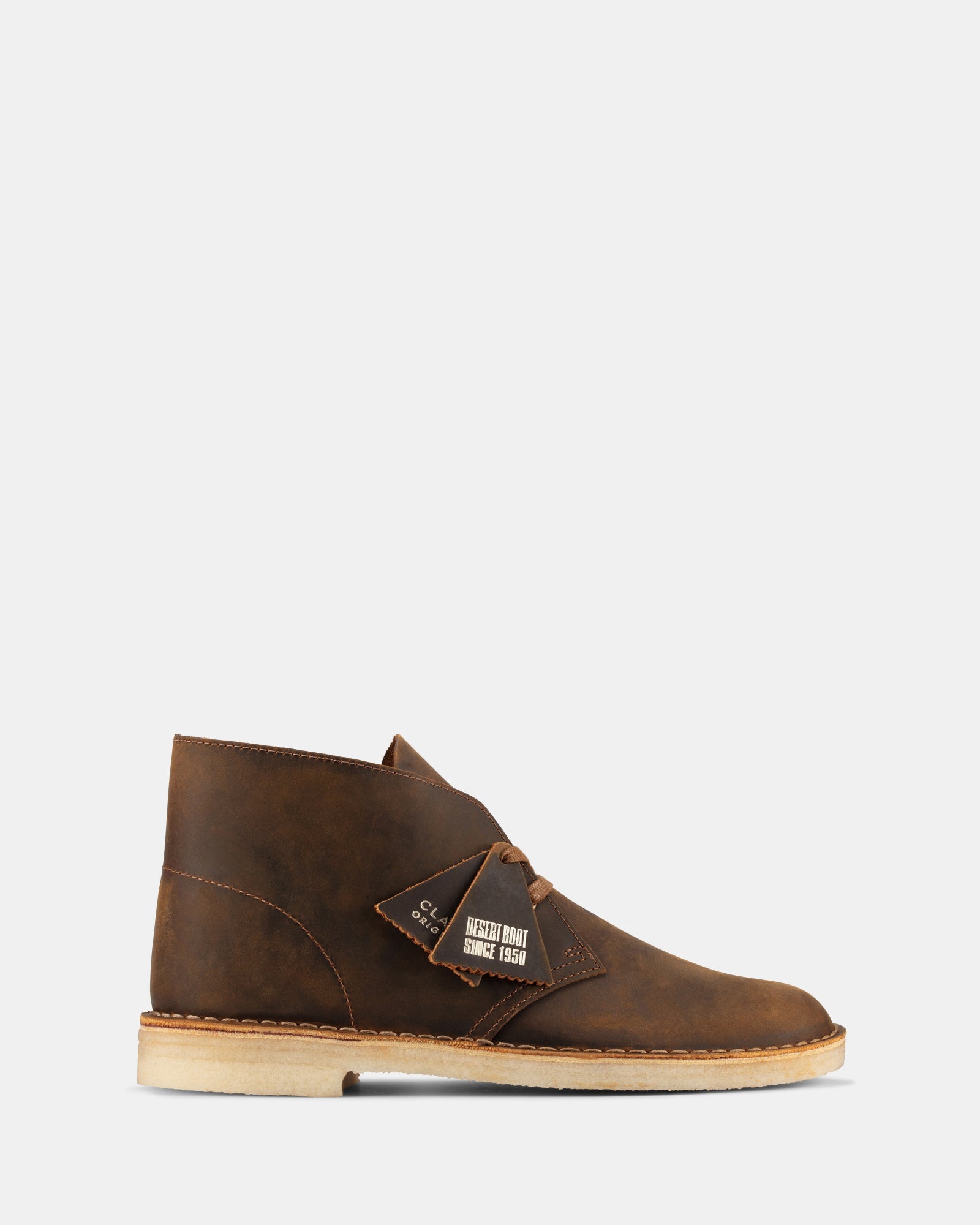 Image of Boots. Productname: Desert Boot (M) Beeswax Leather Ii in Beeswax Leather Ii colour by brand - Clarks Originals