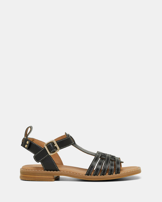 Image of Sandals. Productname: Addie Black in Black colour by brand - Clarks