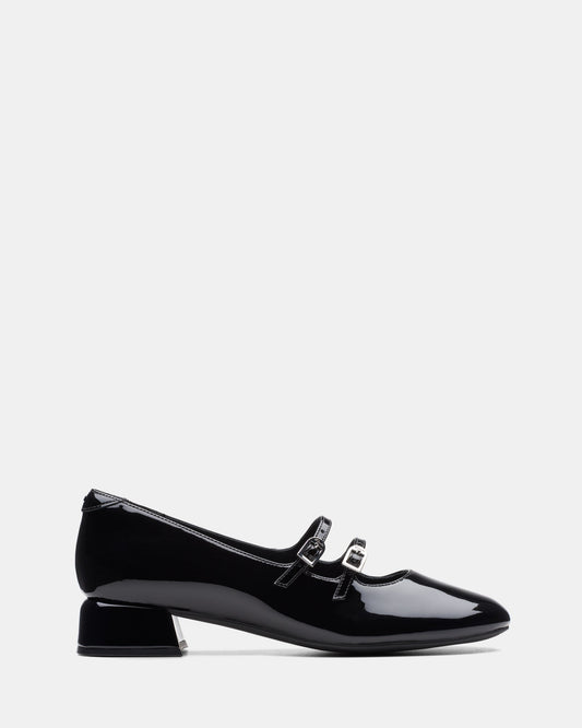 Image of Footwear. Productname: Daiss30 Shine Black Patent in Black Patent colour by brand - Clarks