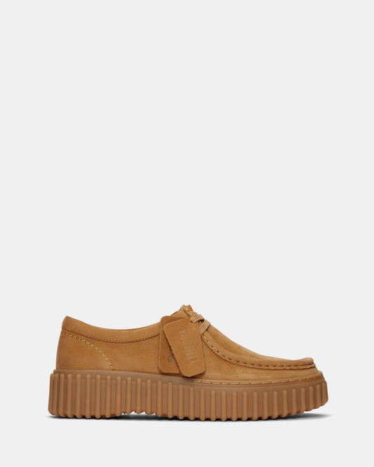 Image of Footwear. Productname: Torhill Bee Light Tan Nubuck in Light Tan Nubuck colour by brand - Clarks