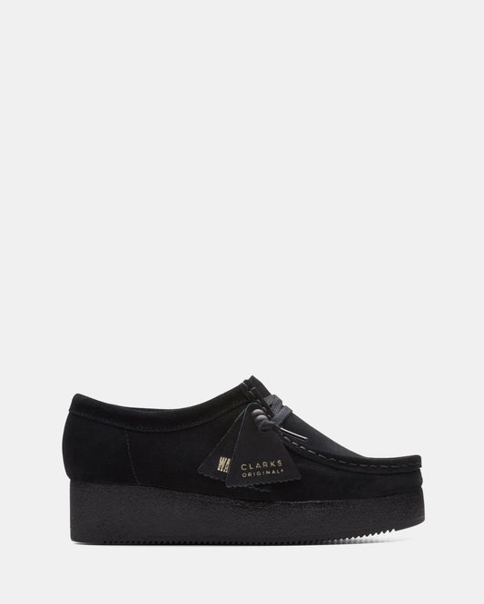 Image of Footwear. Productname: Wallacraft Bee Black Suede in Black Suede colour by brand - Clarks Originals