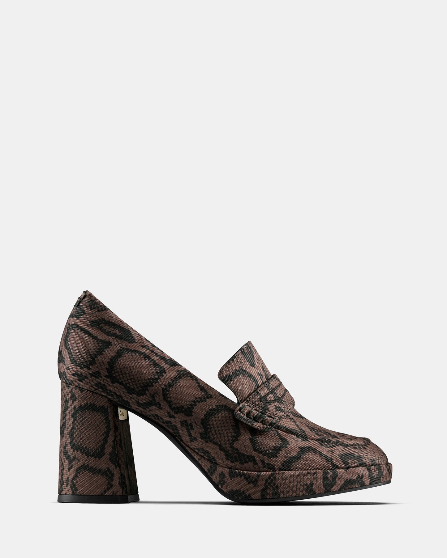 Image of Flats. Productname: Cur Loafer 2 W Brown Textile in Brown Textile colour by brand - Clarks