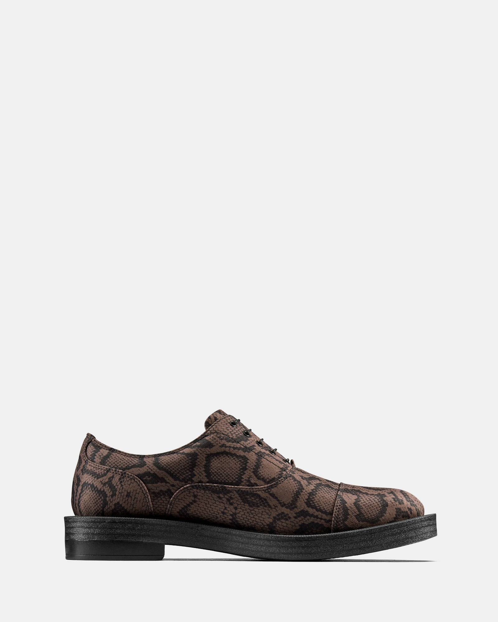 Image of Footwear. Productname: Cur Oxford 2 M Brown Textile in Brown Textile colour by brand - Clarks