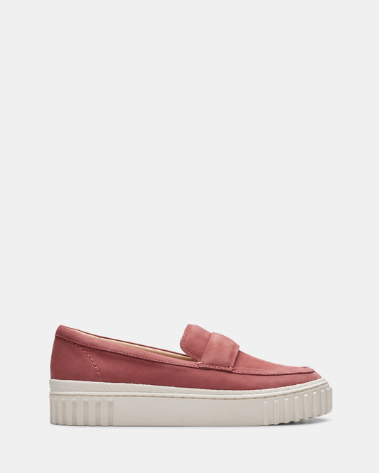 Image of Flats. Productname: Mayhill Cove Dusty Rose Nubuck in Dusty Rose Nubuck colour by brand - Clarks