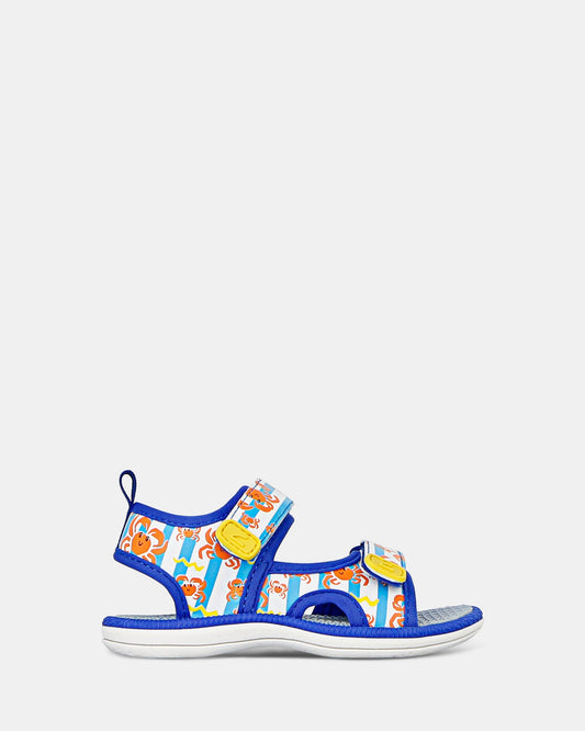 Image of Sandals. Productname: Fisher Blue Crabs in Blue Crabs colour by brand - Clarks
