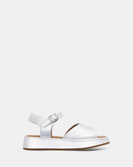 Image of Sandals. Productname: Lily Silver Metallic in Silver Metallic colour by brand - Clarks