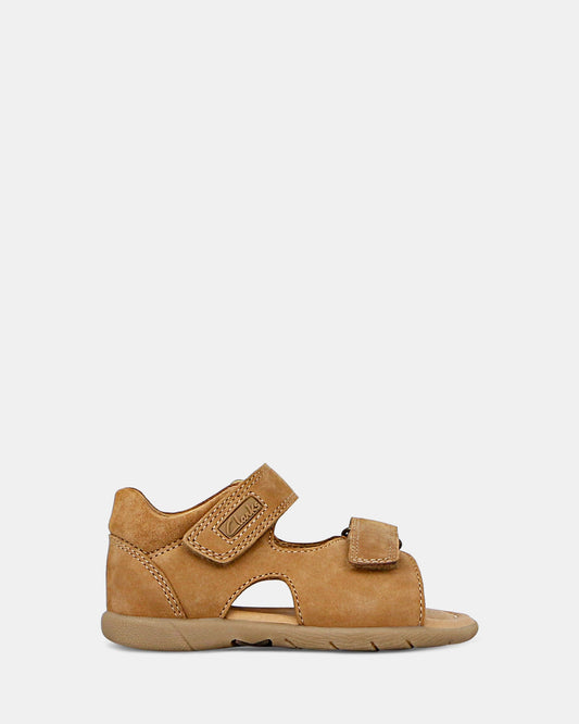 Image of Sandals. Productname: Seth Light Tan in Light Tan colour by brand - Clarks