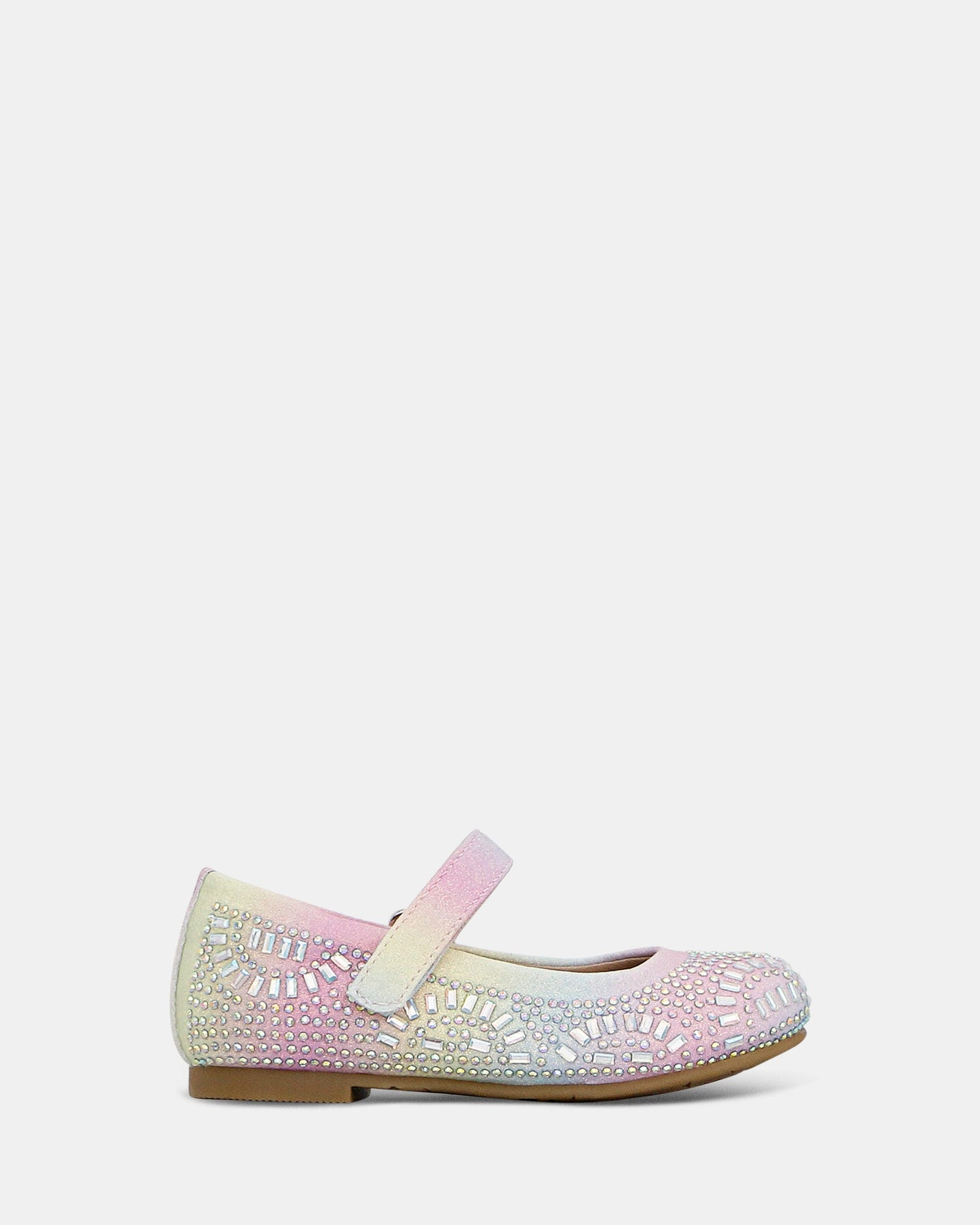 Image of Footwear. Productname: Aurora II Junior Rainbow Multi in Rainbow Multi colour by brand - Clarks