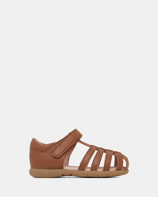 Image of Sandals. Productname: Shelly Tan in Tan colour by brand - Clarks