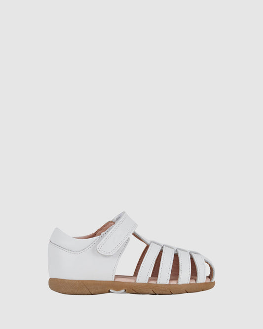 Image of Sandals. Productname: Shelly White in White colour by brand - Clarks