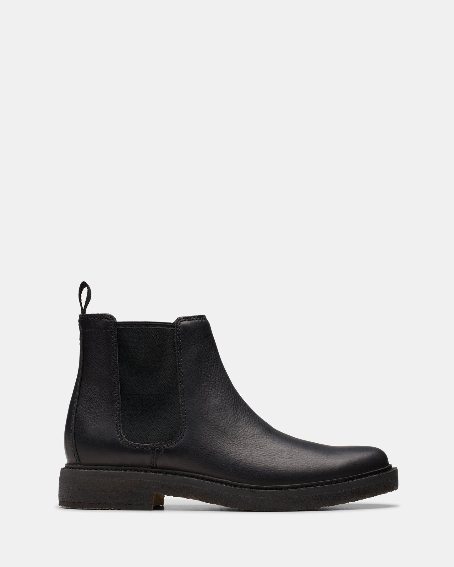 Image of Boots. Productname: Clarkdale Easy Black Leather in Black Leather colour by brand - Clarks