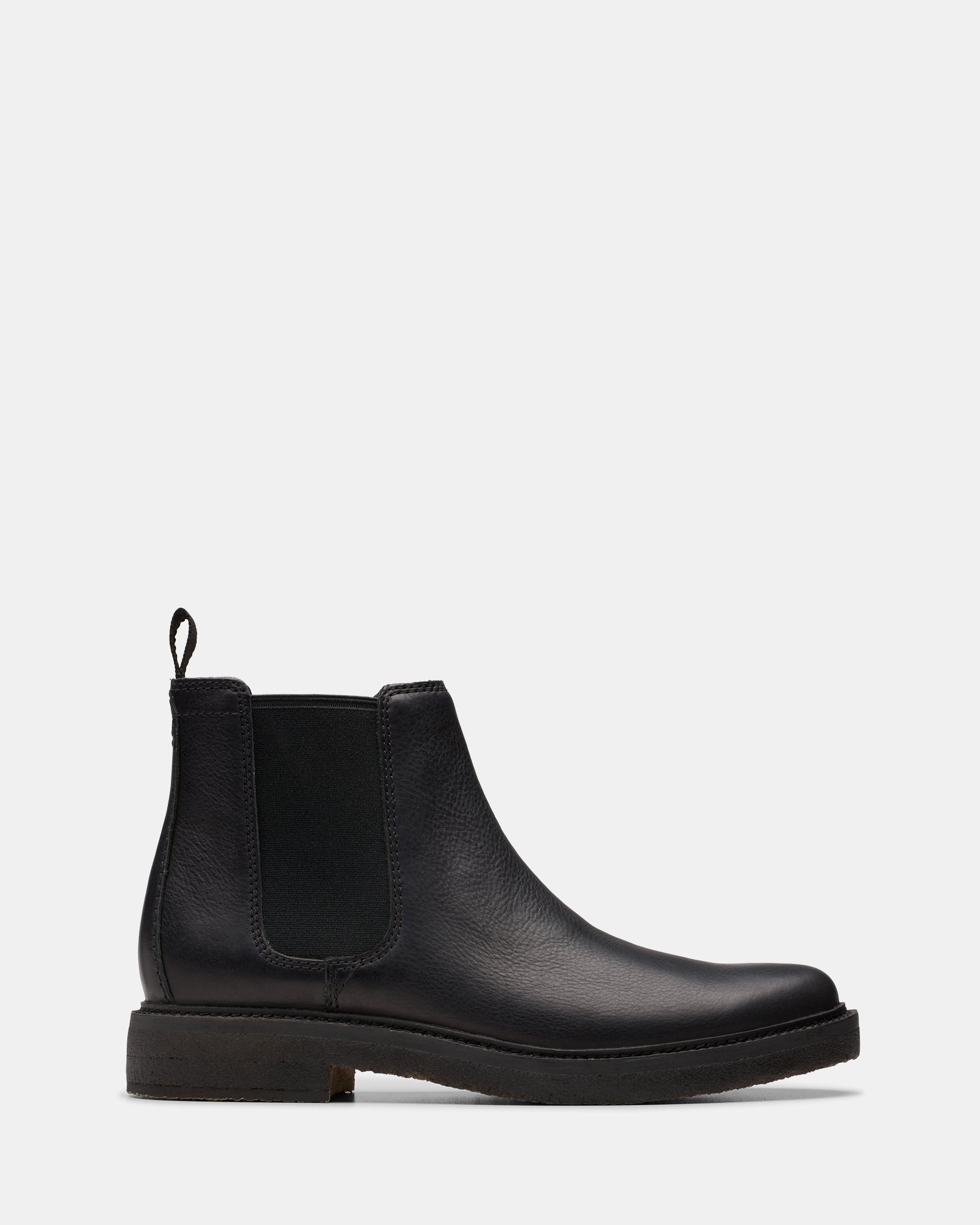 Image of Boots. Productname: Clarkdale Easy Black Leather in Black Leather colour by brand - Clarks