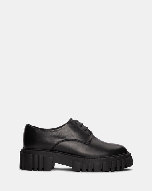 Image of Footwear. Productname: Page Walk Black Leather in Black Leather colour by brand - Clarks