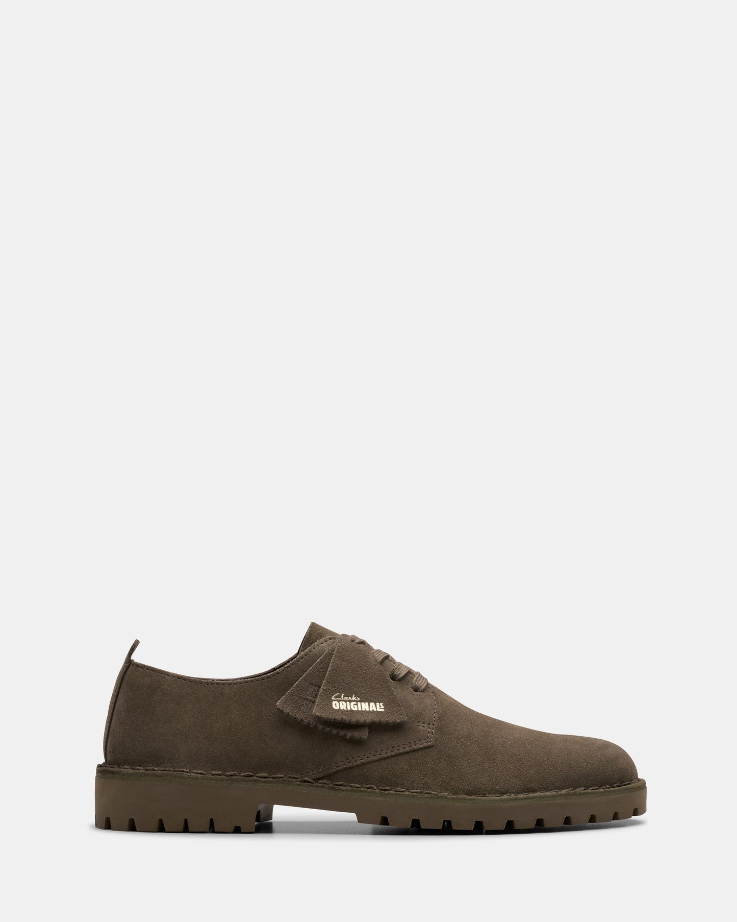 Image of Footwear. Productname: Desert Rock Lo Mole Grey Sde in Mole Grey Sde colour by brand - Clarks Originals