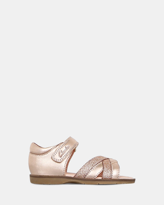 Image of Sandals. Productname: Celeste Rose Gold in Rose Gold colour by brand - Clarks