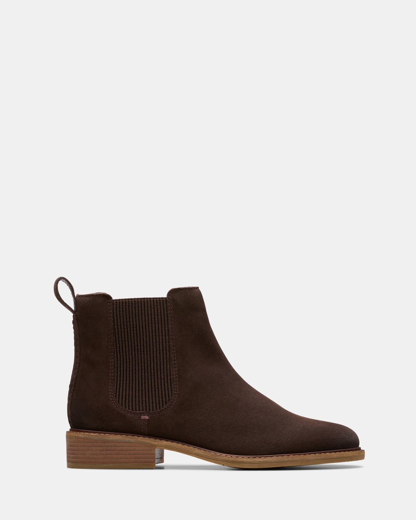 Image of Boots. Productname: Cologne Arlo2 Dark Brown Suede in Dark Brown Suede colour by brand - Clarks