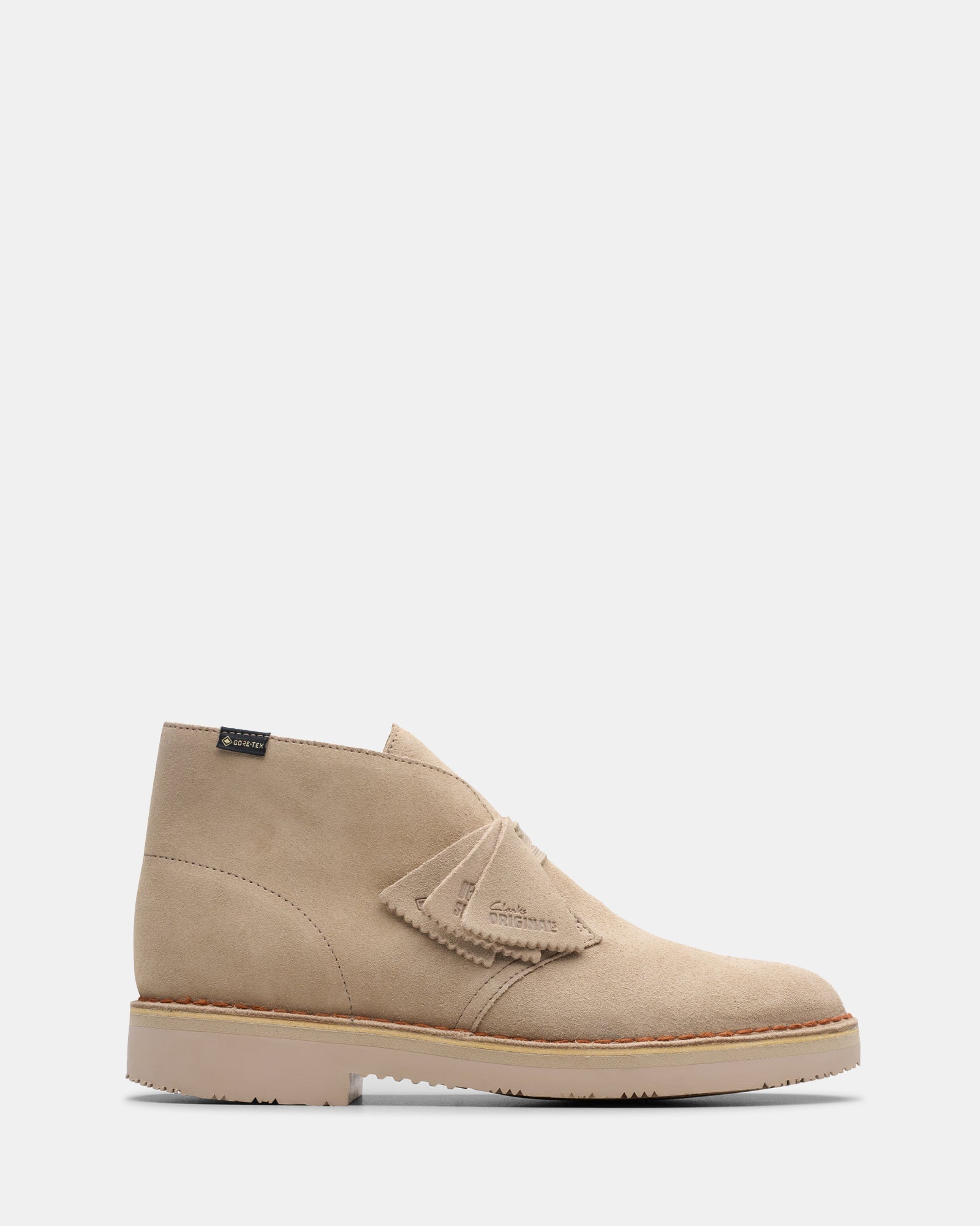 Image of Boots. Productname: Desert Bt Gore-Tex Sand Suede in Sand Suede colour by brand - Clarks Originals
