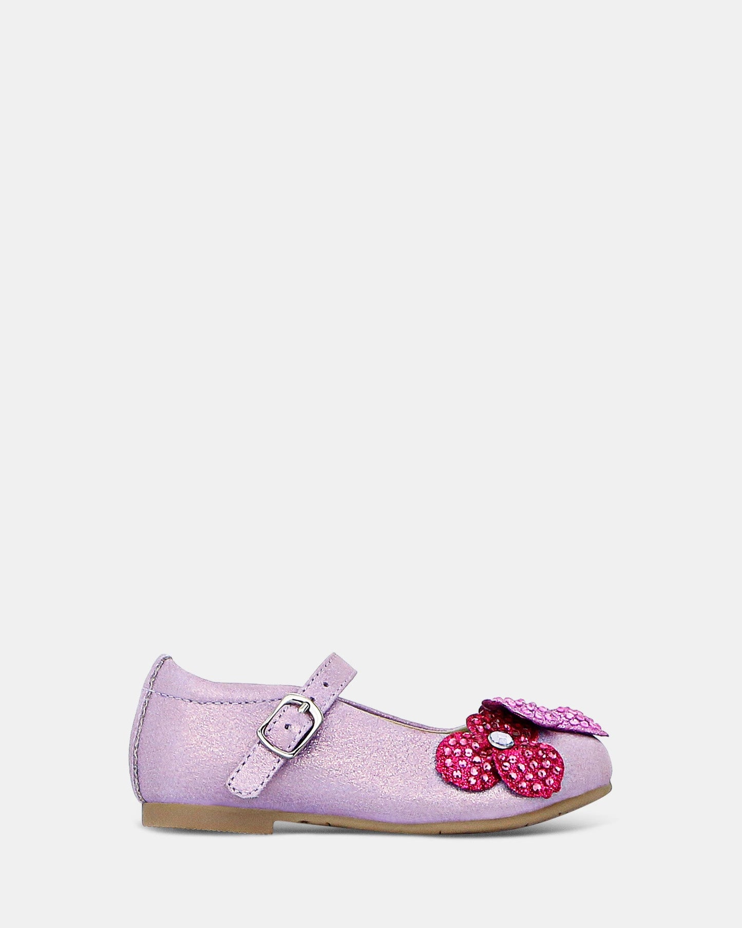 Image of Footwear. Productname: Andrea Junior Lilac/Pink in Lilac, Pink colour by brand - Clarks