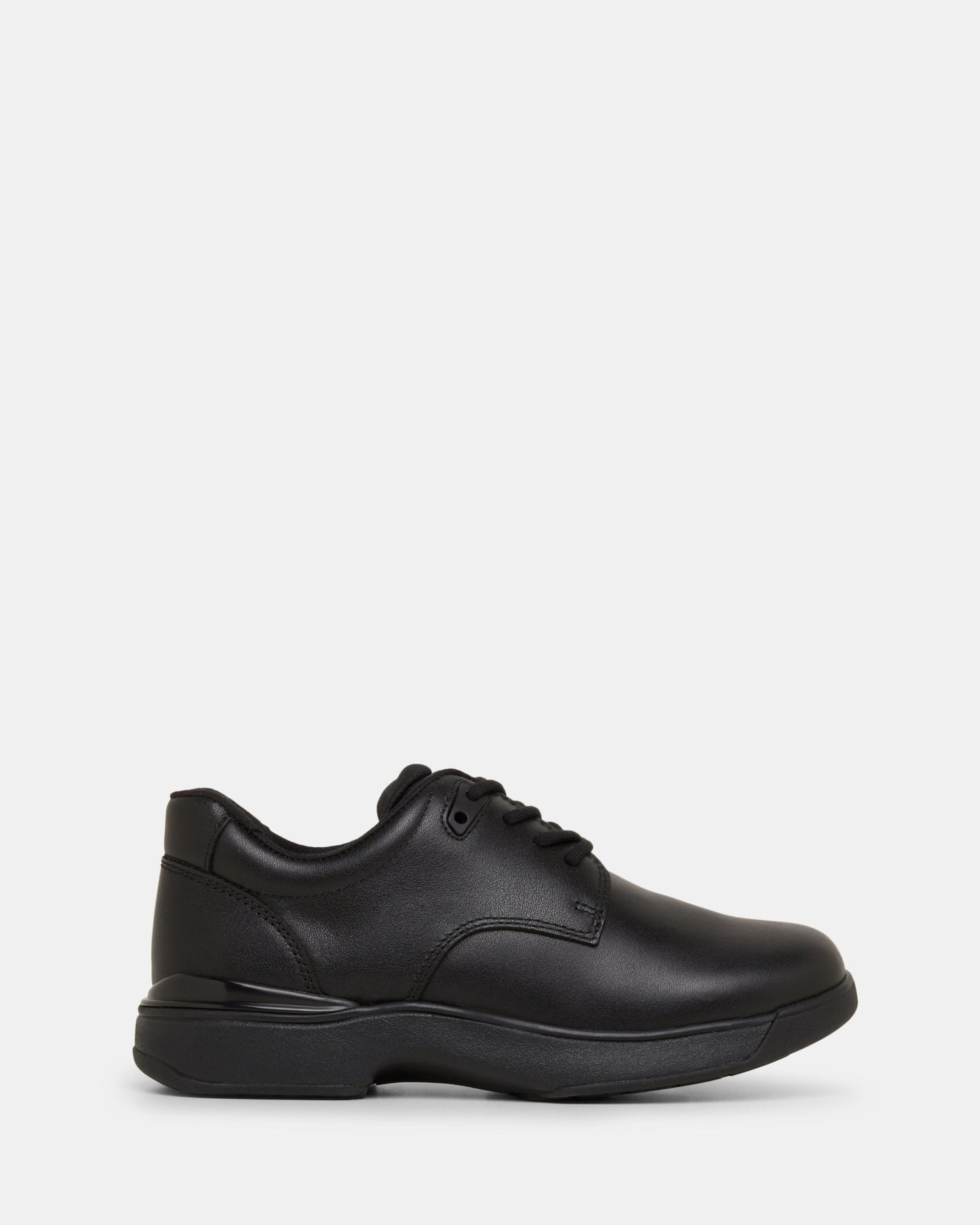Image of Footwear. Productname: Edge Senior Black in Black colour by brand - Clarks
