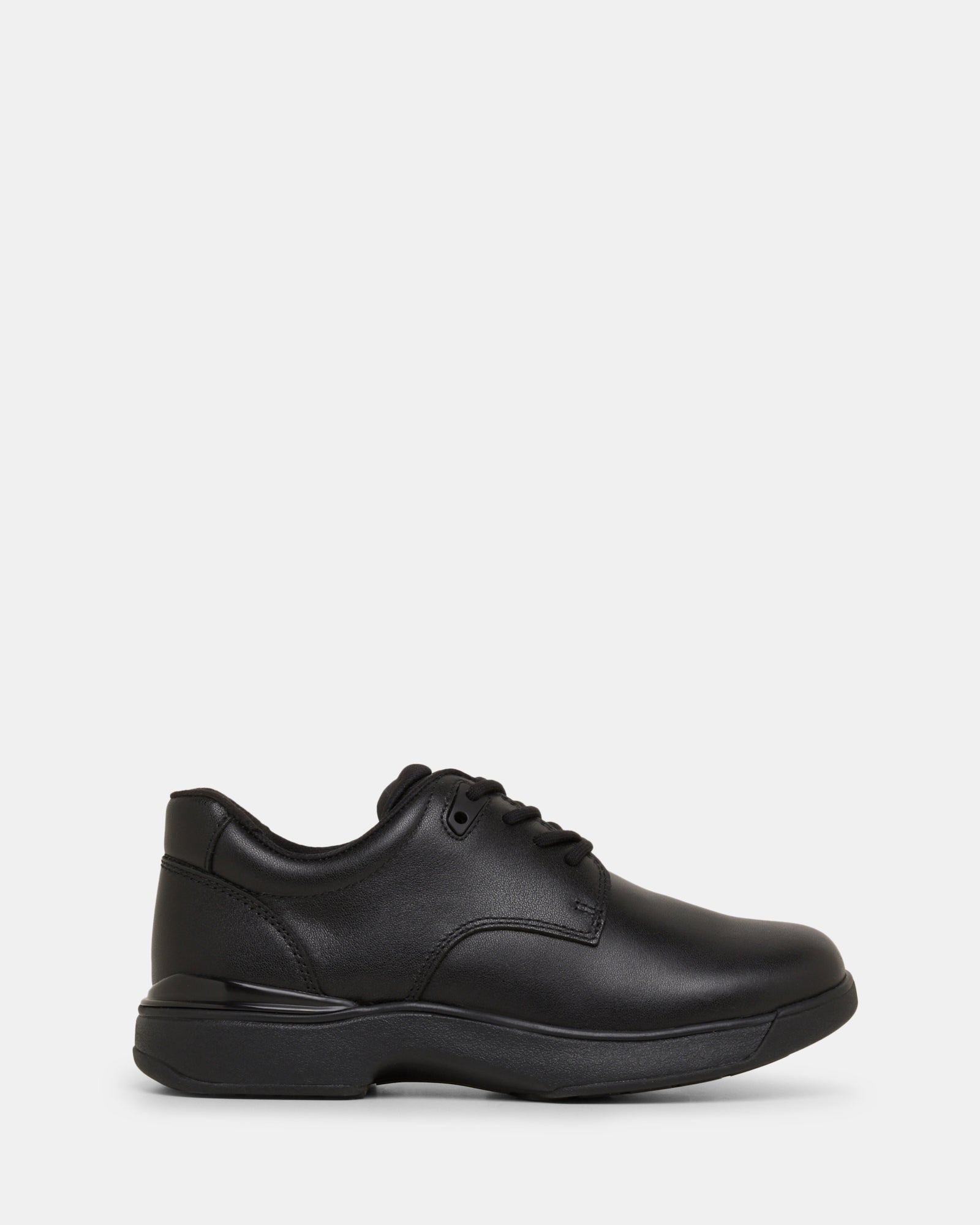 Image of Footwear. Productname: Edge Senior Black in Black colour by brand - Clarks