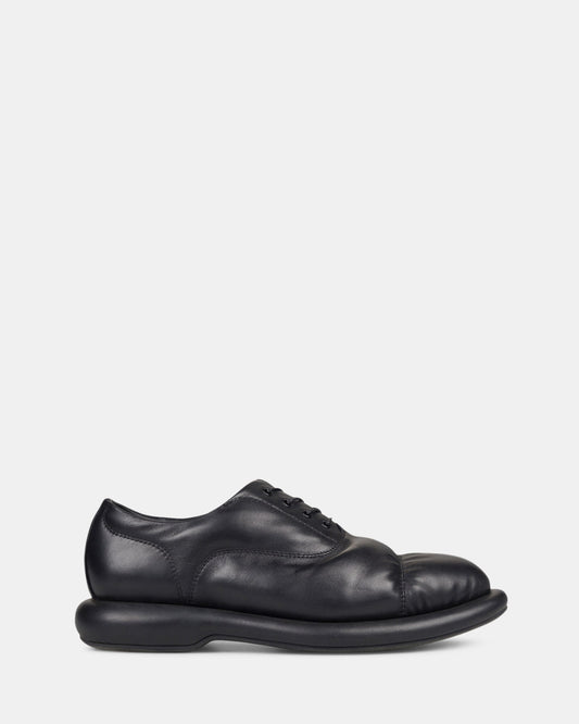 Image of Footwear. Productname: Cur Oxford 1 M Black Leather in Black Leather colour by brand - Clarks