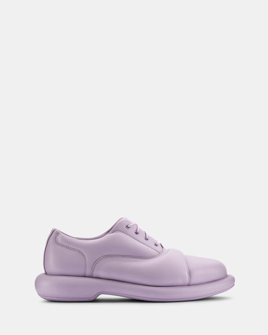 Image of Footwear. Productname: Cur Oxford 1 M Lilac Leather in Lilac Leather colour by brand - Clarks