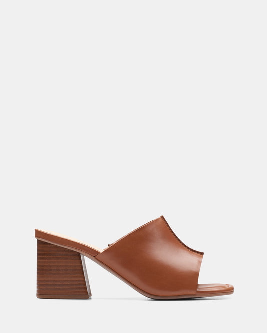 Image of Sandals. Productname: Siara65 Band Tan Leather in Tan Leather colour by brand - Clarks