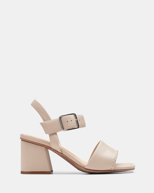 Image of Sandals. Productname: Siara65 Buckle Sand Leather in Sand Leather colour by brand - Clarks
