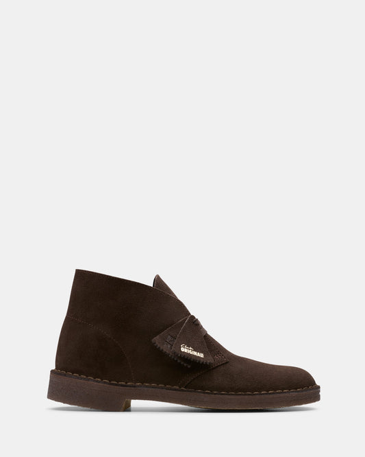 Image of Boots. Productname: Desert Boot (m) Brown Suede Iv in Brown Suede Iv colour by brand - Clarks Originals