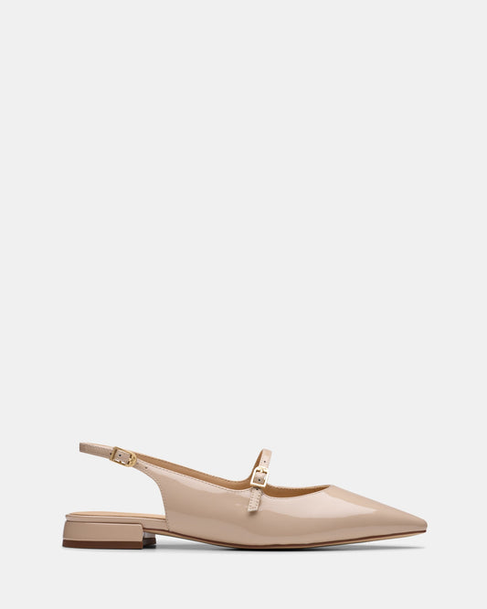Image of Footwear. Productname: Sensa15 Shine Sand Patent in Sand Patent colour by brand - Clarks