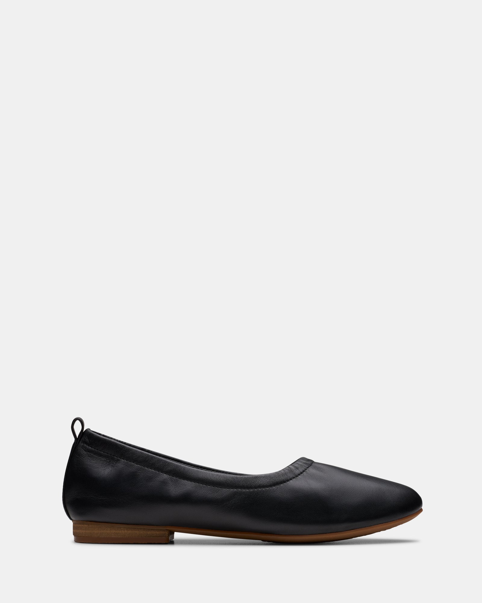 Image of Footwear. Productname: Fawna Soft Black Leather in Black Leather colour by brand - Clarks
