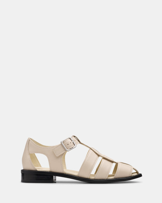 Image of Sandals. Productname: Hana Sun Off White Leather in Off White Leather colour by brand - Clarks