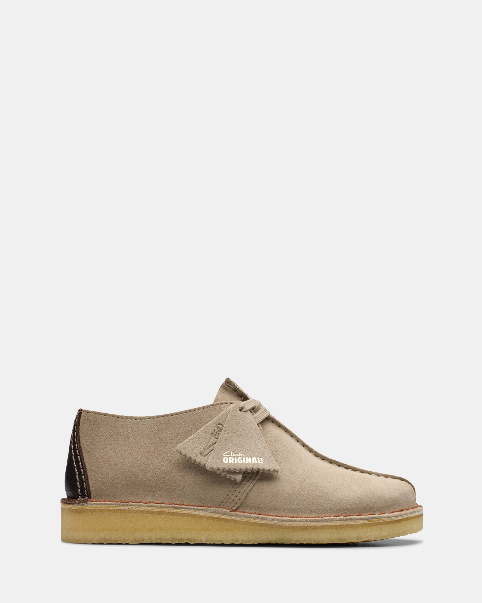 Image of Sneakers. Productname: Desert Trek. (w) Sand Suede in Sand Suede colour by brand - Clarks Originals