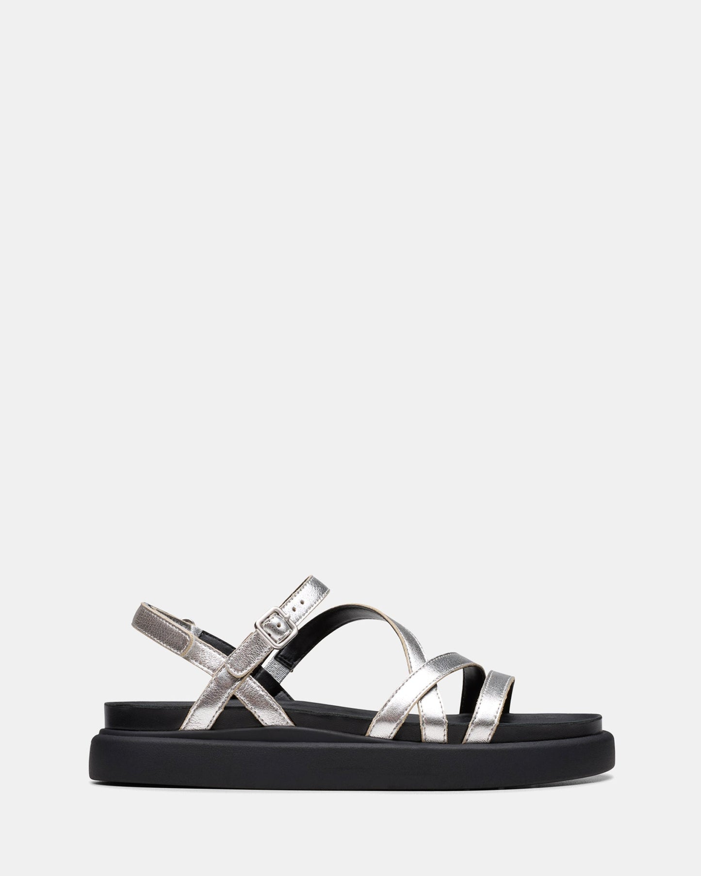 Image of Sandals. Productname: Aristella Rose Silver Metallic in Silver Metallic colour by brand - Clarks