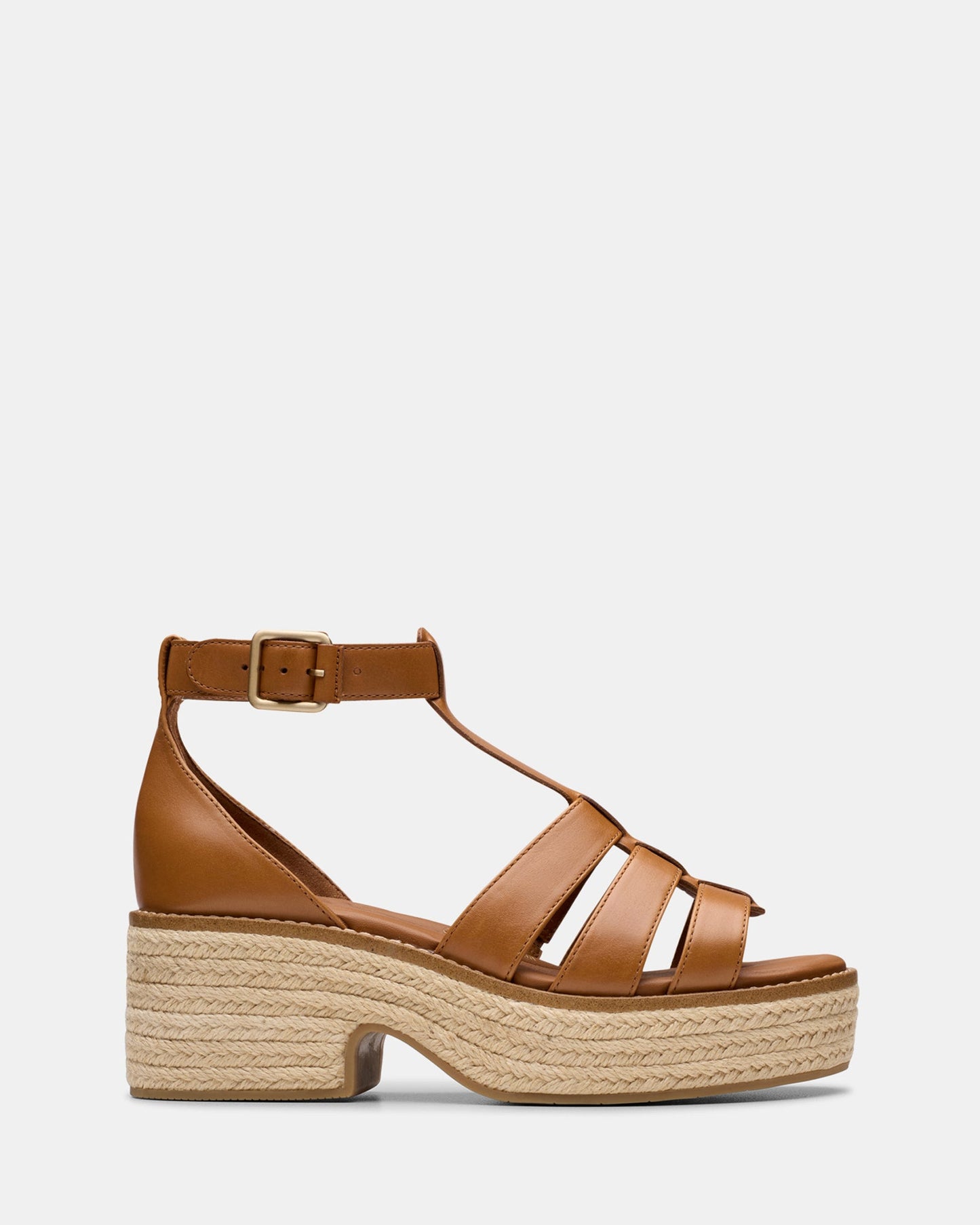 Image of Sandals. Productname: Coledale Sun Tan Leather in Tan Leather colour by brand - Clarks