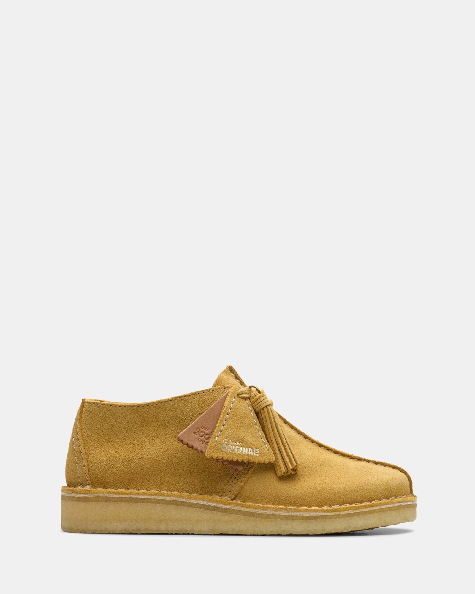 Image of Sneakers. Productname: Desert Trek. (w) Golden Tan Suede in Golden Tan Suede colour by brand - Clarks Originals