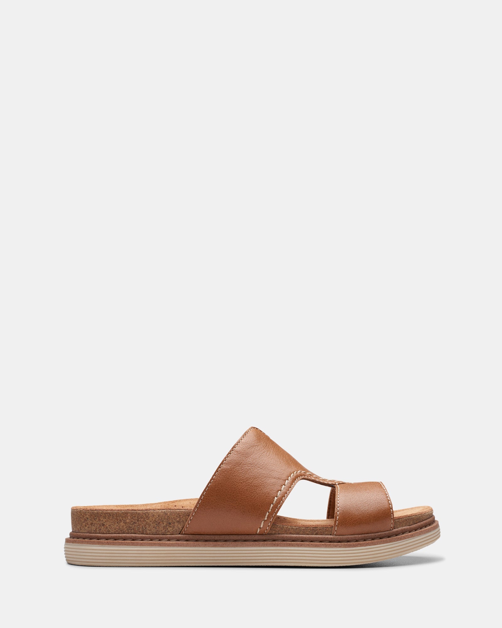 Image of Sandals. Productname: Arwell Walk Tan Leather in Tan Leather colour by brand - Clarks