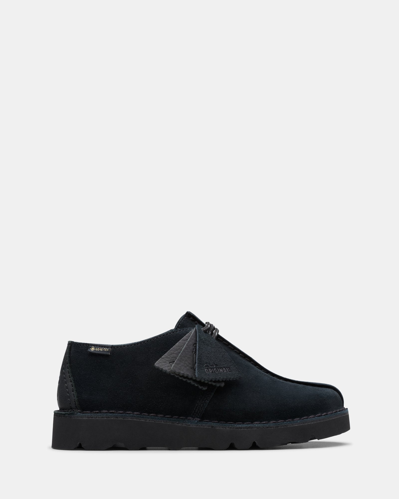 Image of Sneakers. Productname: Desert Trek Gore-Tex (w) Black Suede in Black Suede colour by brand - Clarks Originals