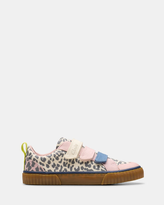 Image of Sneakers. Productname: Foxing Vibe K. Ecru Canvas in Ecru Canvas colour by brand - Clarks
