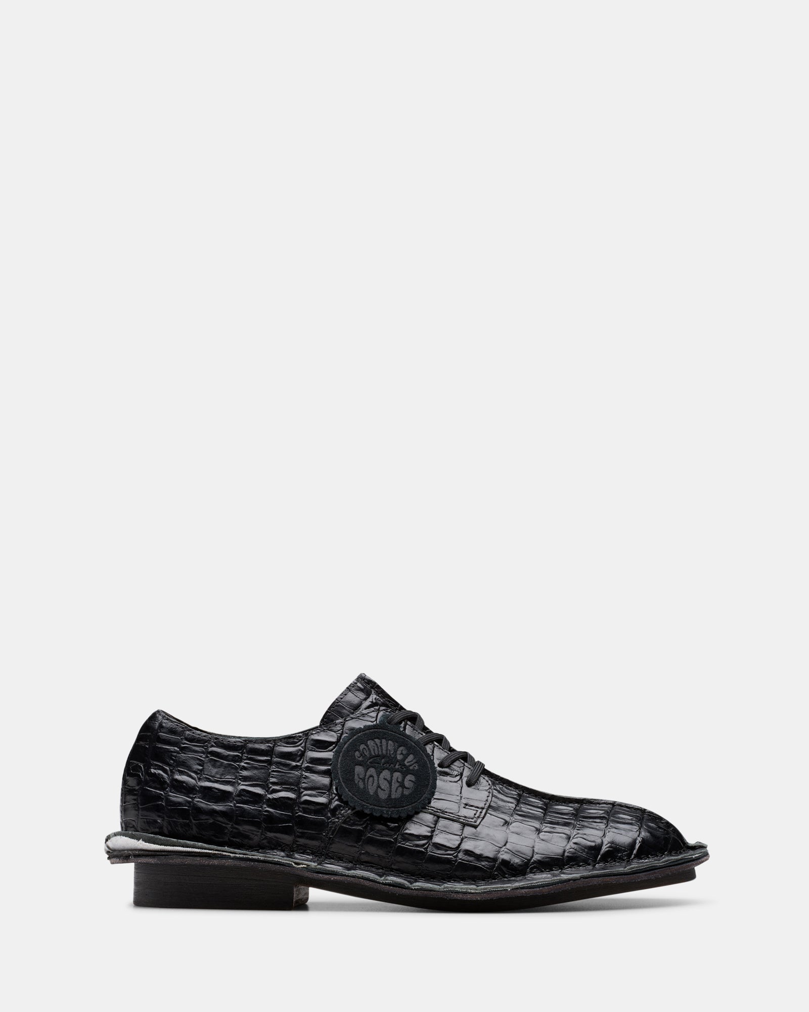 Image of Sneakers. Productname: Cur Derby W Black Leather in Black Leather colour by brand - Clarks