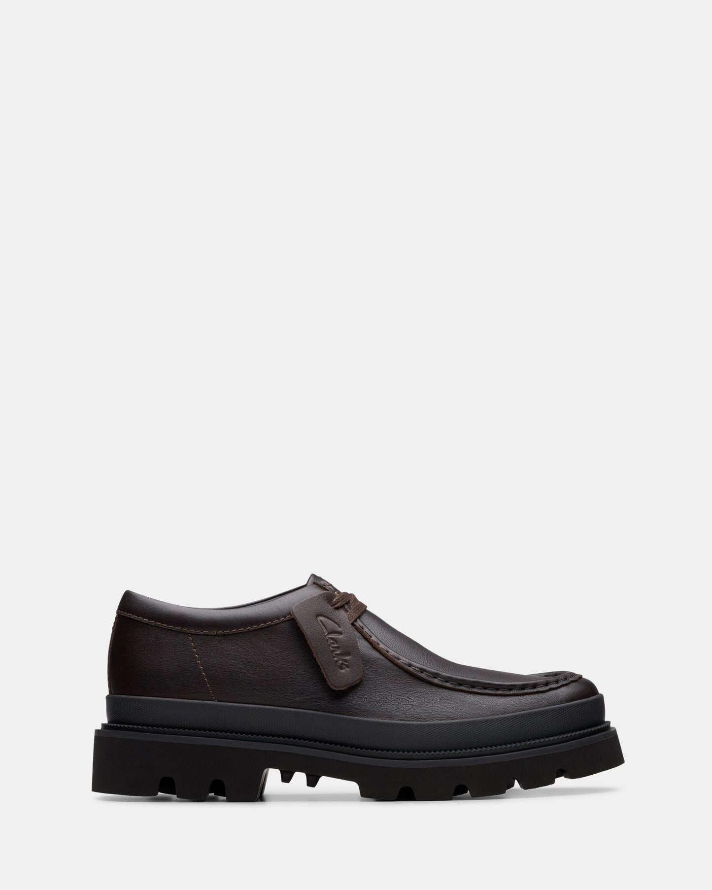 Image of Footwear. Productname: Badell Seam Brown Leather in Brown Leather colour by brand - Clarks
